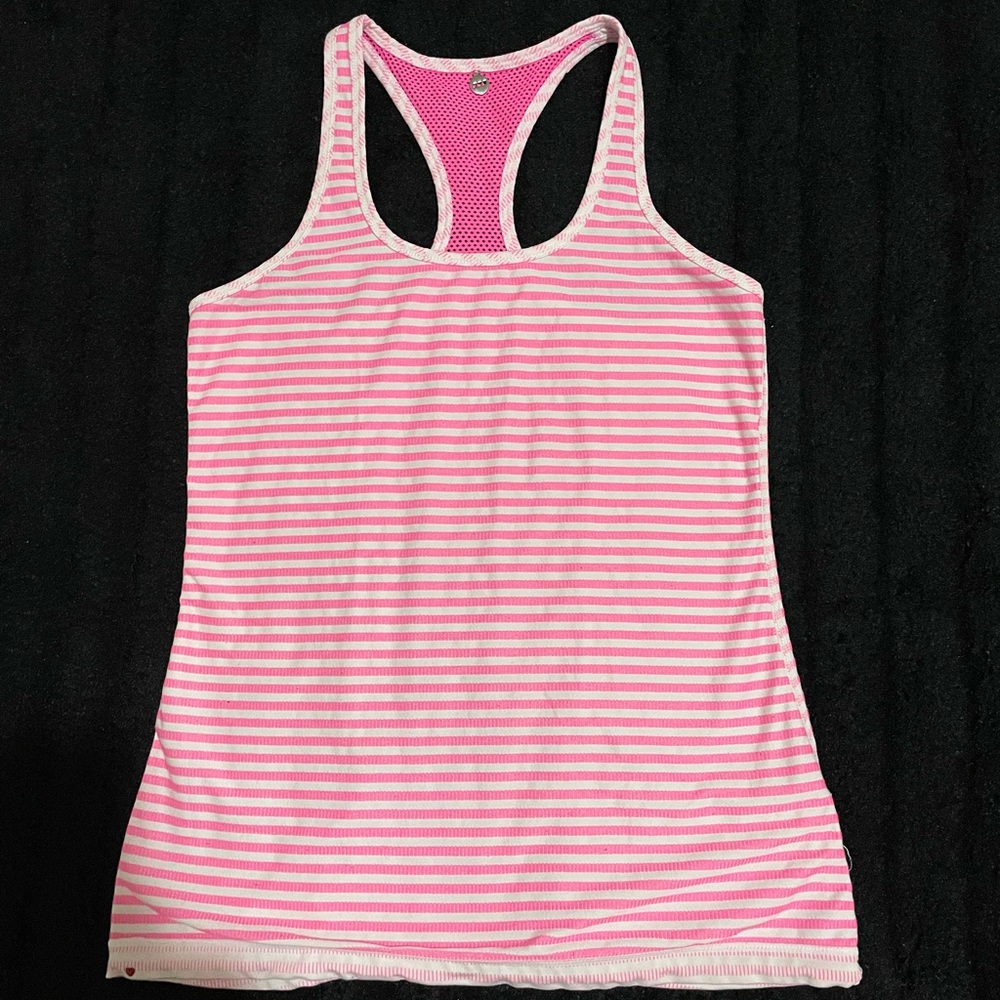 Pink Workout Tank Top
